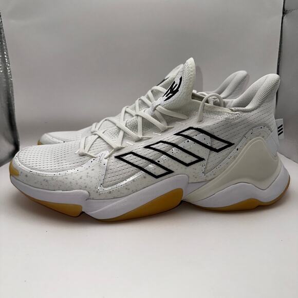 Adidas Mahome 1 Impact FL White Gum Basketball Shoes Size 14 main image 5